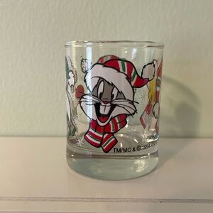 1994 Looney Tunes Christmas Shot Glass